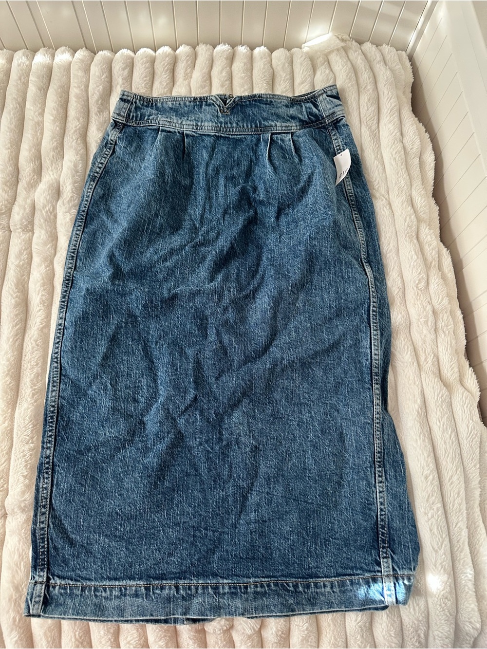 GAP Classic Blue Denim Pencil Skirt - Women